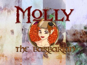 Meet Molly the Barbarian. Or, better yet, let's introduce her to non-traditional gamers!